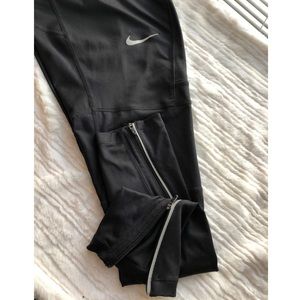Nike Dri fit workout leggings size medium black